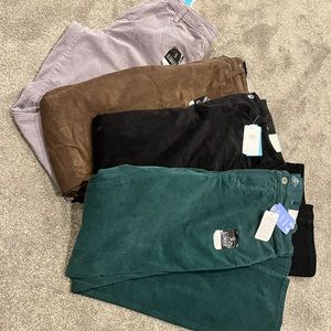 Tall-4 pairs of corduroy pants size 12 tall brand new